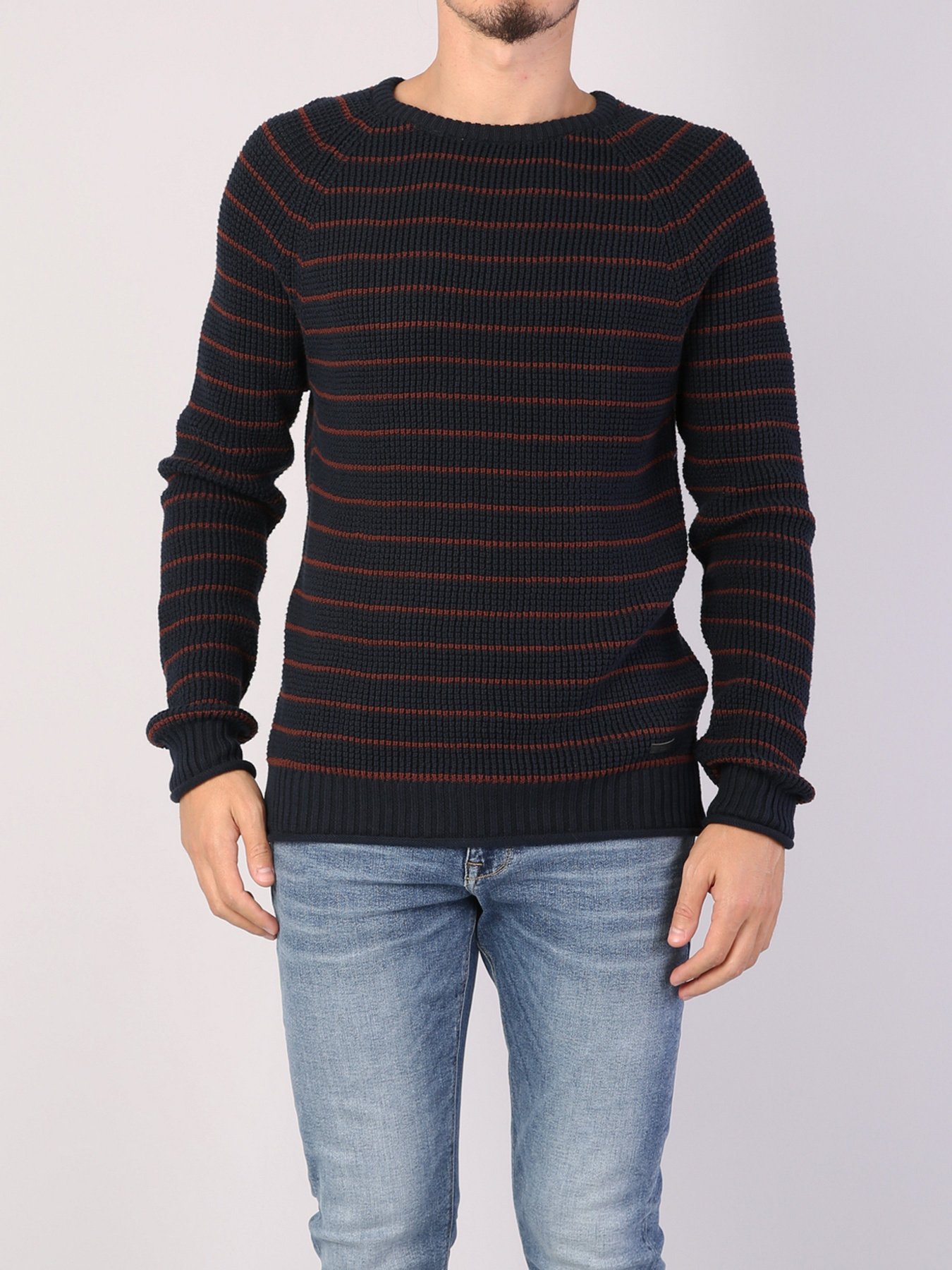 Свитер Colin’s модель CL1036353NAV Свитер Colin’s модель CL1036353NAV Фото