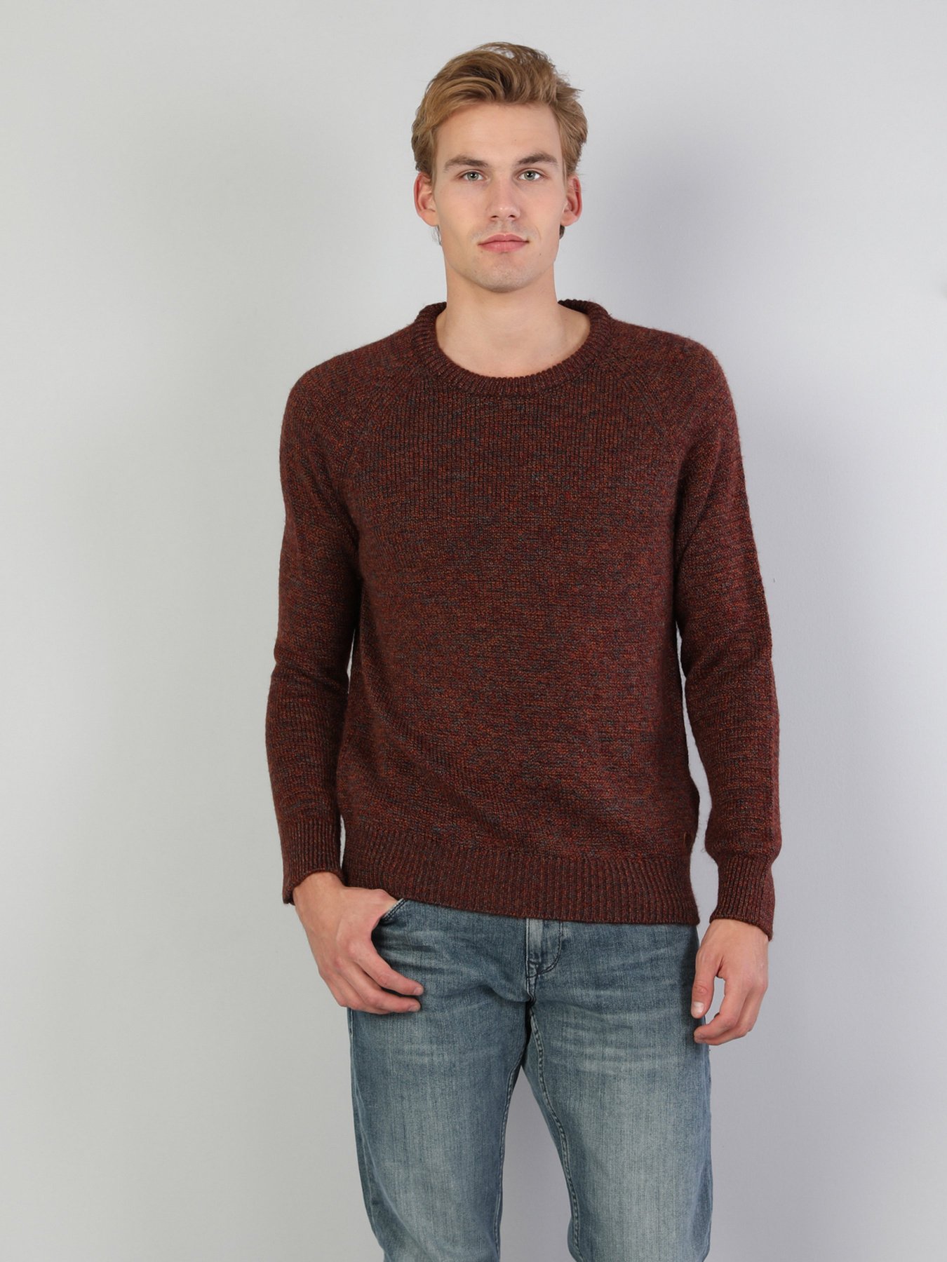 Джемпер Colin’s модель CL1036355TME Джемпер Colin’s модель CL1036355TME Фото