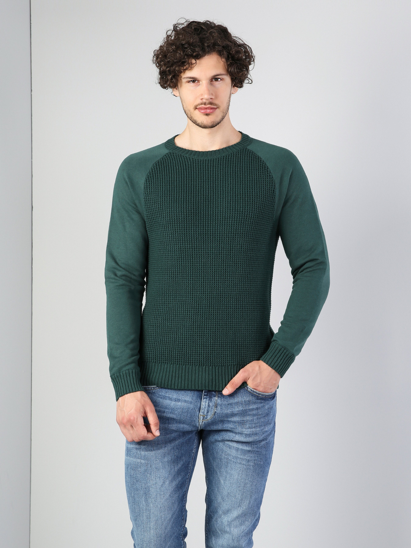 Свитер Colin’s модель CL1036356GRN Фото