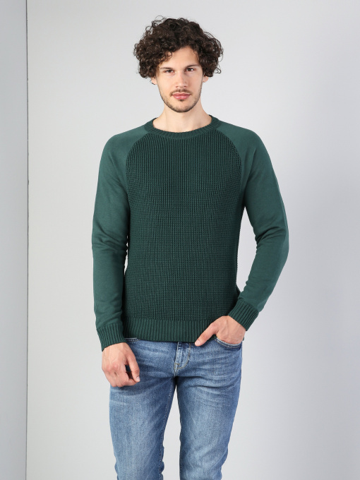 Свитер Colin’s модель CL1036356GRN Фото