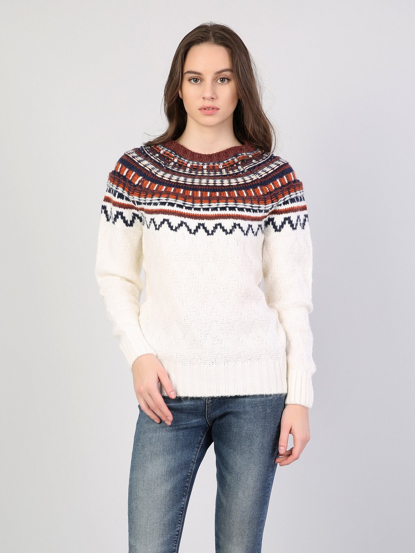 Джемпер Colin’s модель CL1036465OFW Фото