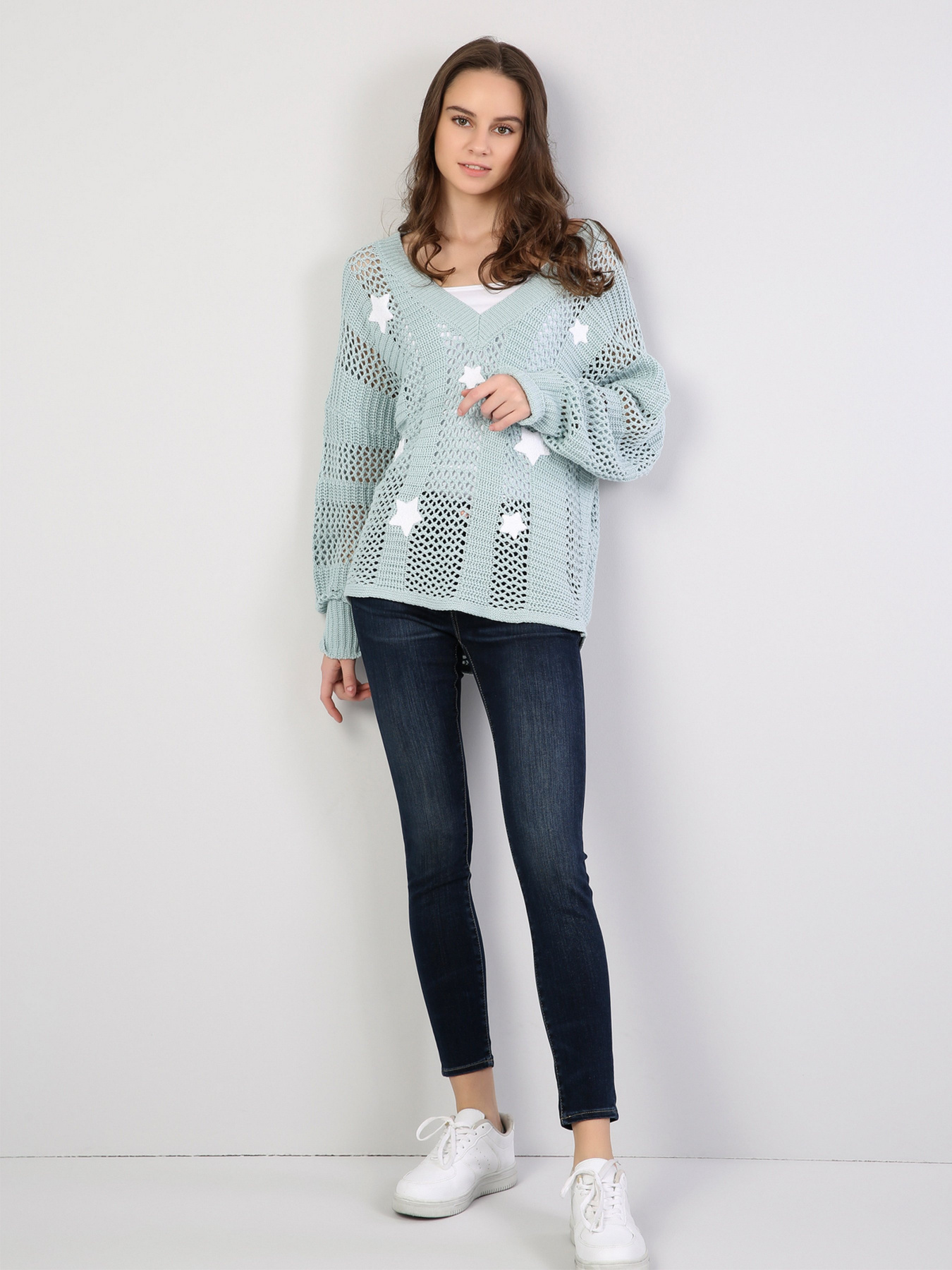 Свитер Colin’s модель CL1041657MGR Свитер Colin’s модель CL1041657MGR Фото