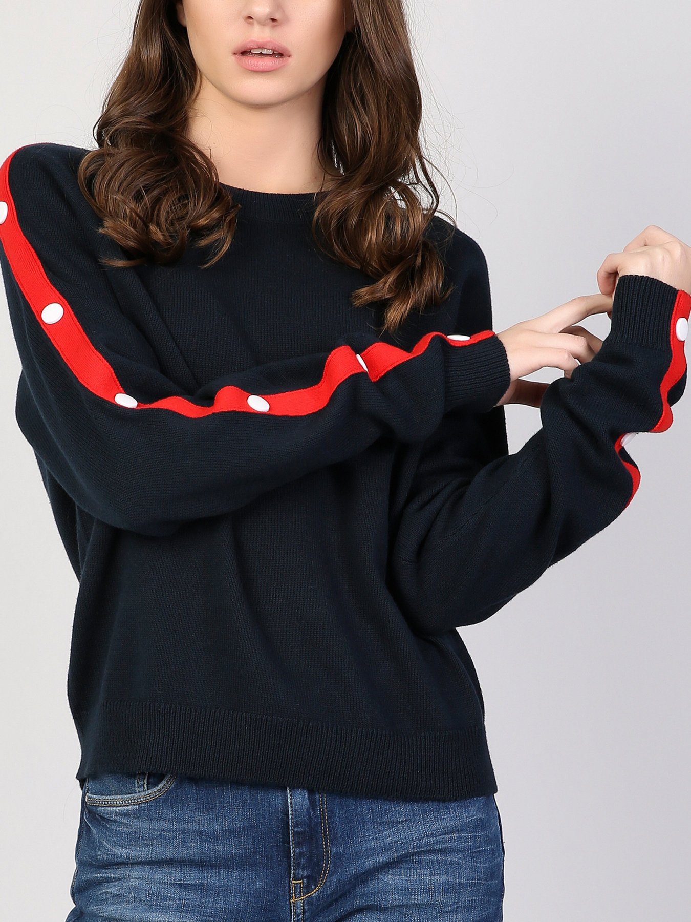 Свитер Colin’s модель CL1041666NAV Фото