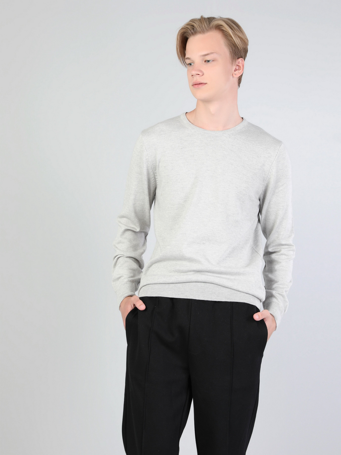 Джемпер Colin’s модель CL1023186LGM Фото