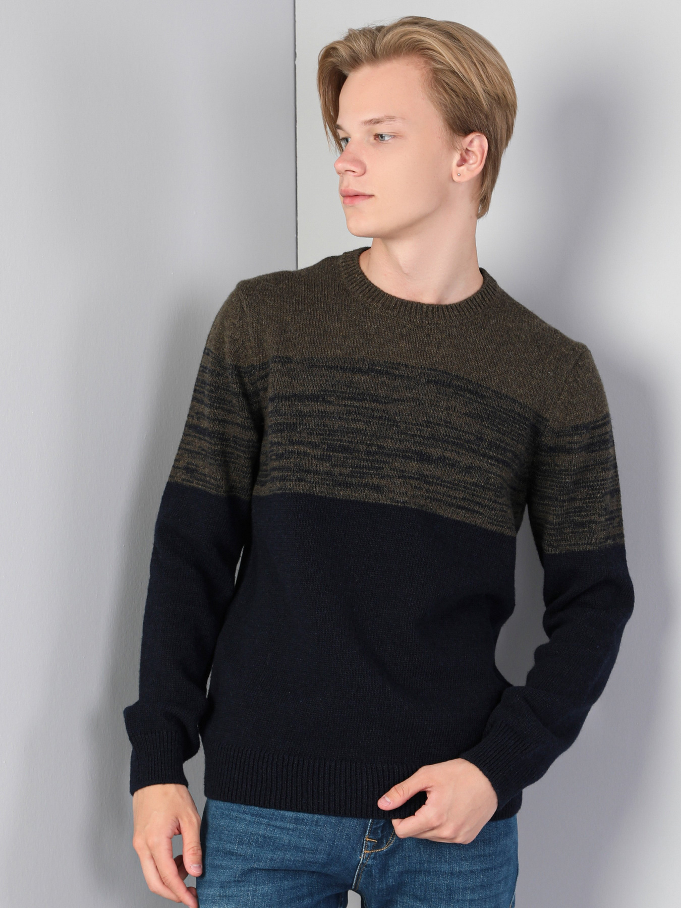 Джемпер Colin’s модель CL1044259NAV Фото