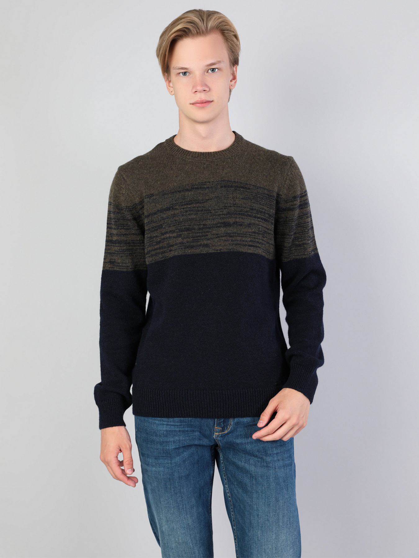 Джемпер Colin’s модель CL1044259NAV Фото