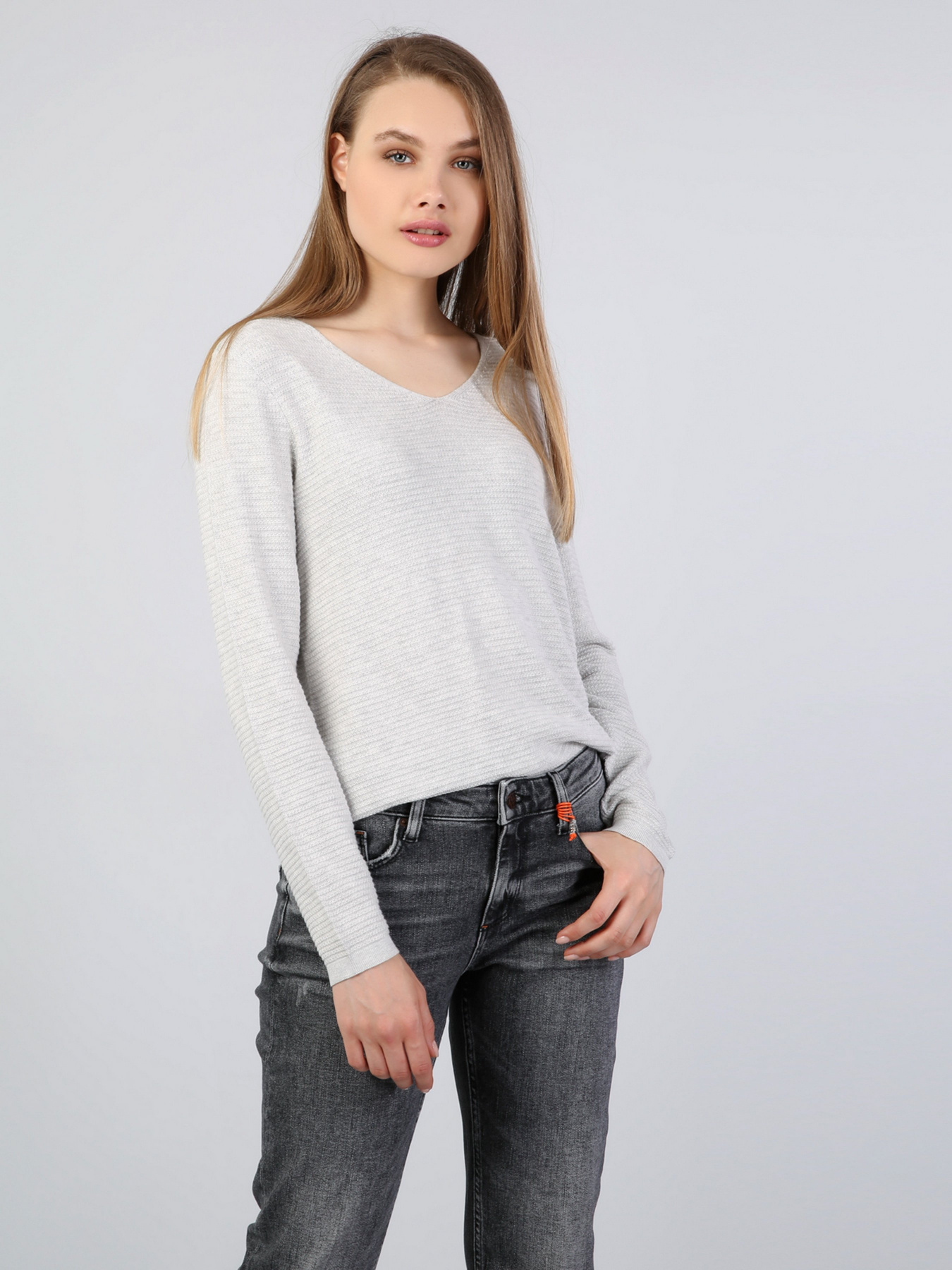 Свитер Colin’s модель CL1044408STN Свитер Colin’s модель CL1044408STN Фото