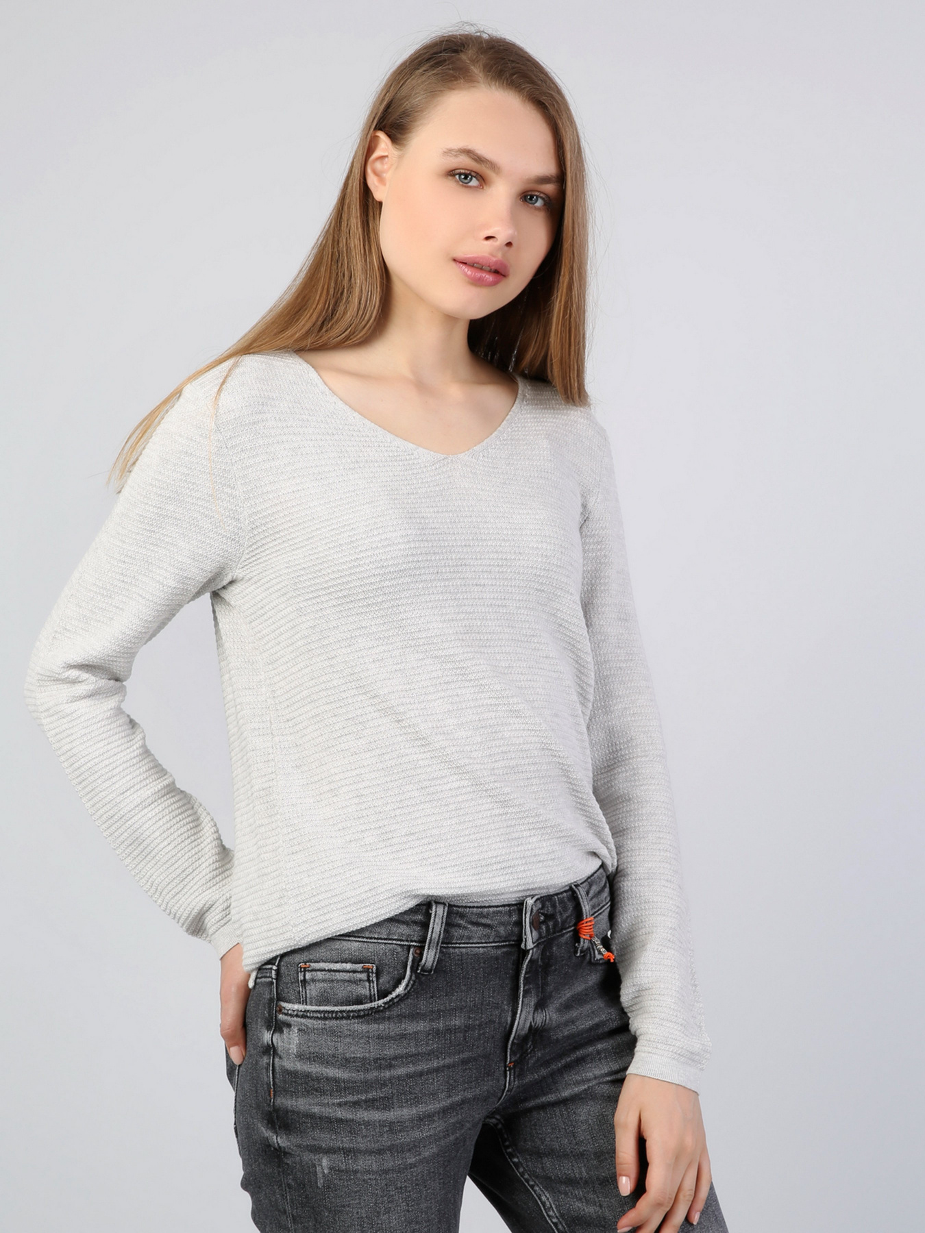 Свитер Colin’s модель CL1044408STN Свитер Colin’s модель CL1044408STN Фото