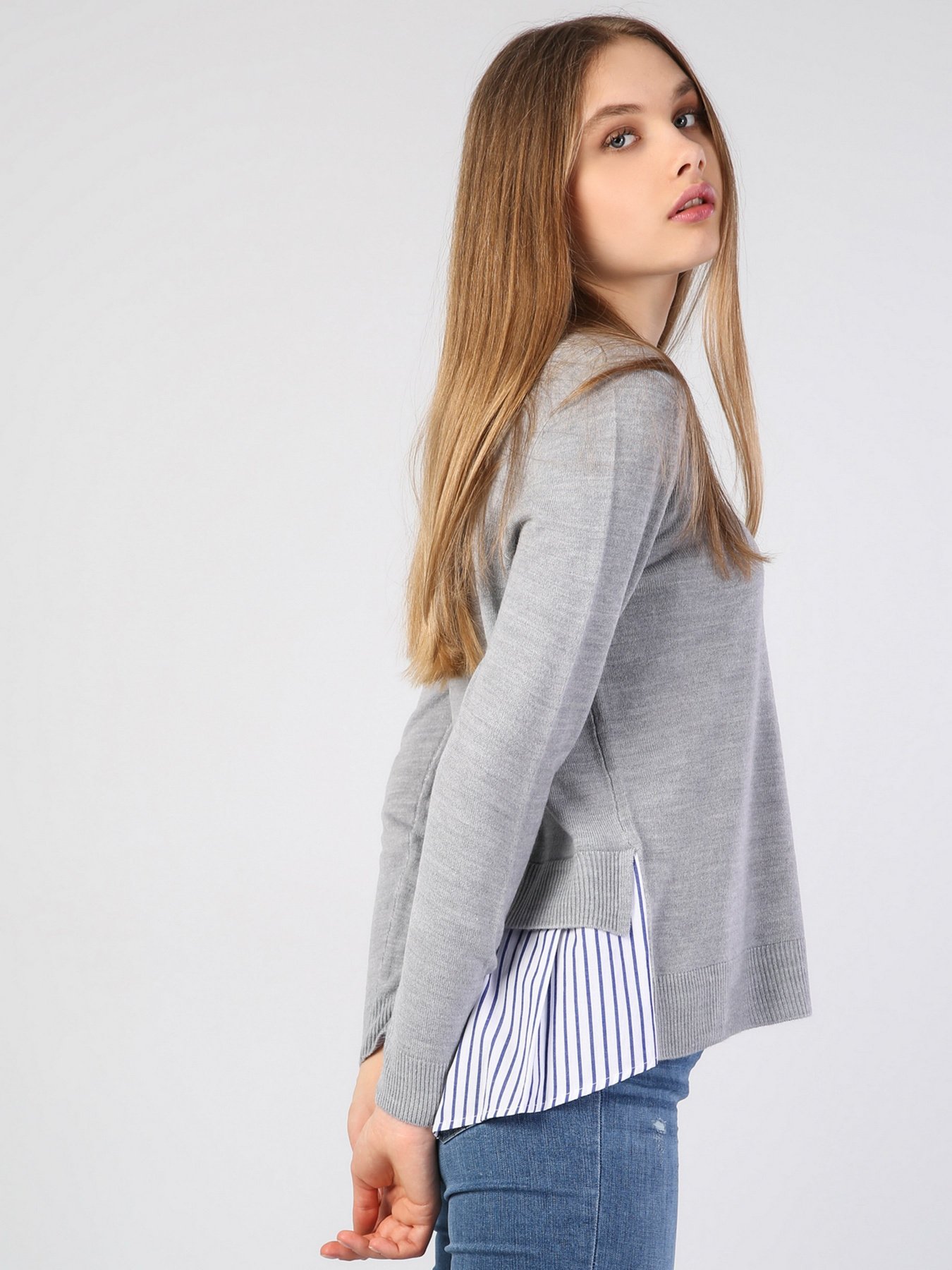 Джемпер Colin’s модель CL1044412MGA Джемпер Colin’s модель CL1044412MGA Фото