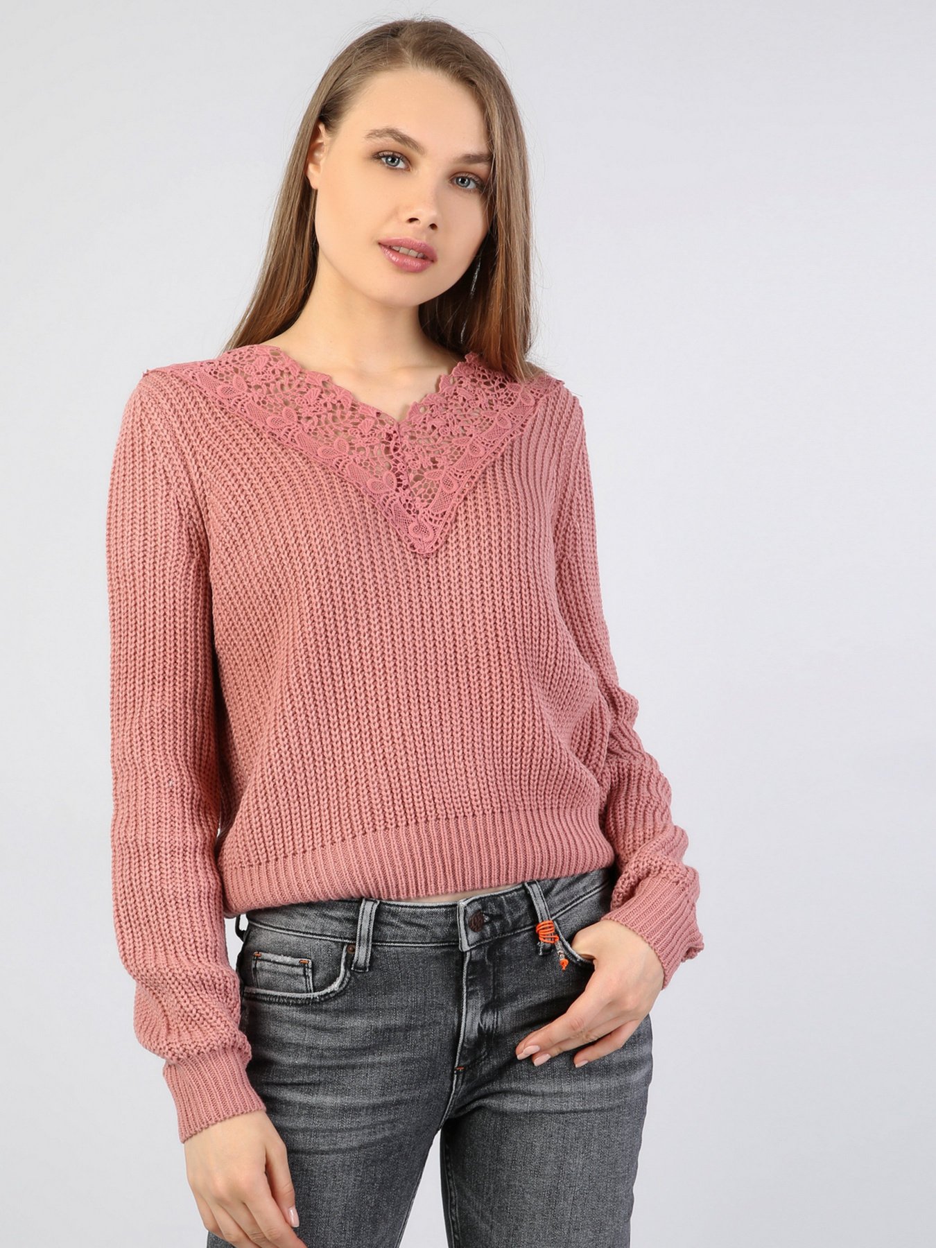 Свитер Colin’s модель CL1044861PIN Фото