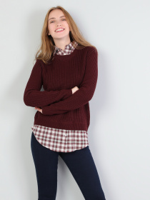 Джемпер Colin’s модель CL1044874BRD Фото