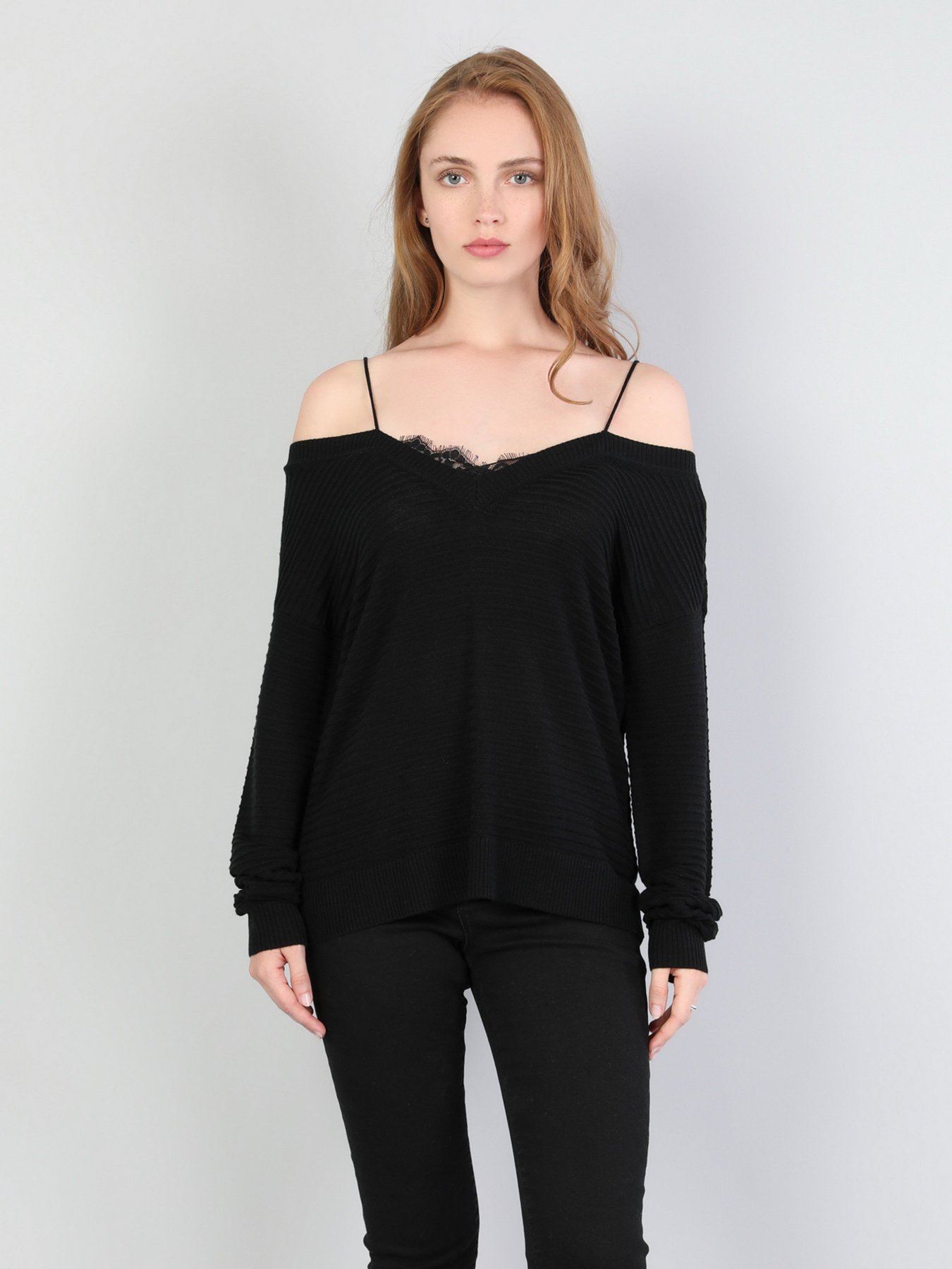 Свитер Colin’s модель CL1045024BLK Фото