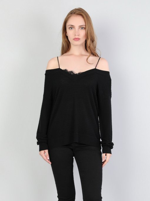 Свитер Colin’s модель CL1045024BLK Фото