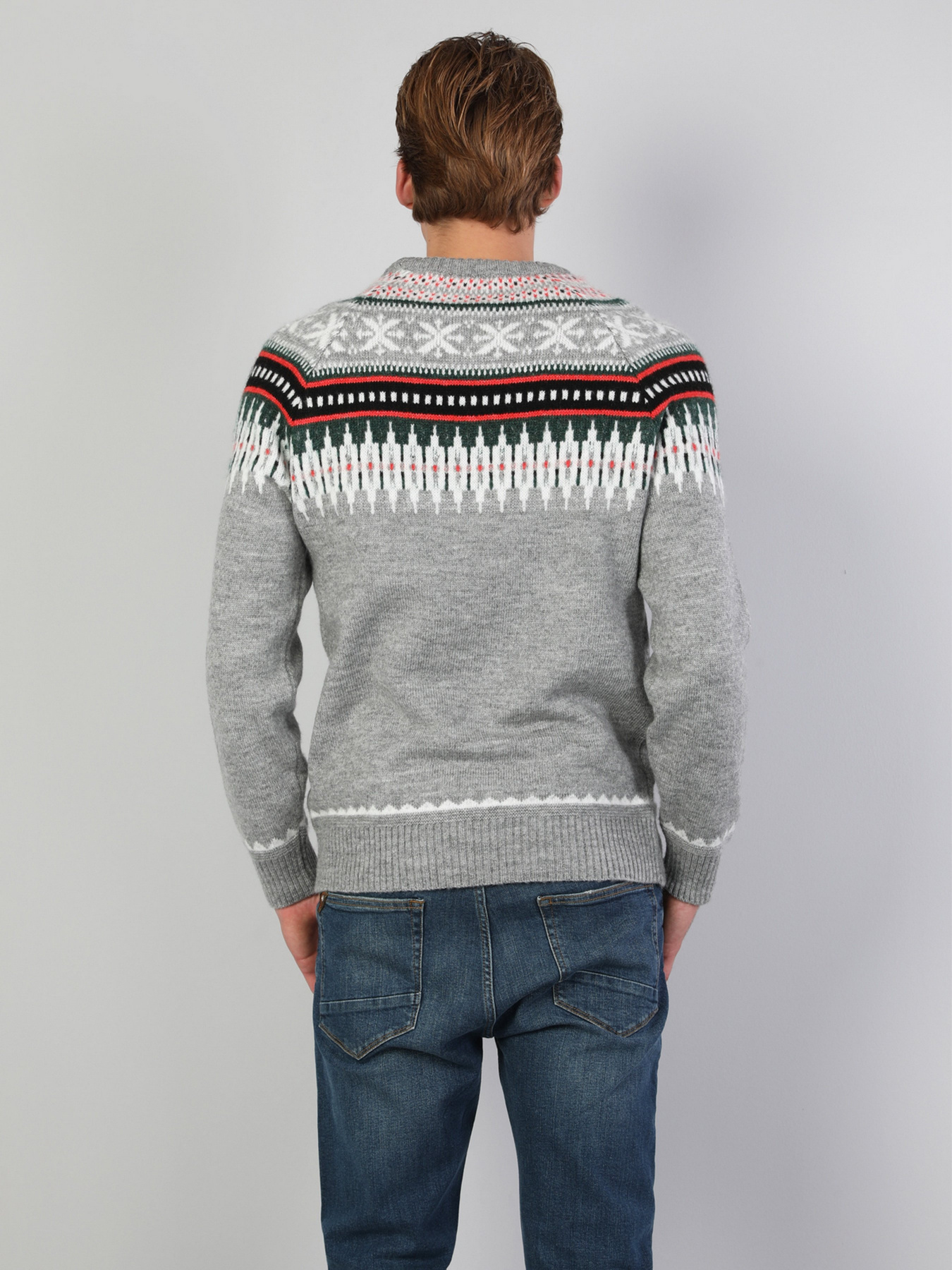 Джемпер Colin’s модель CL1045241LGM Фото