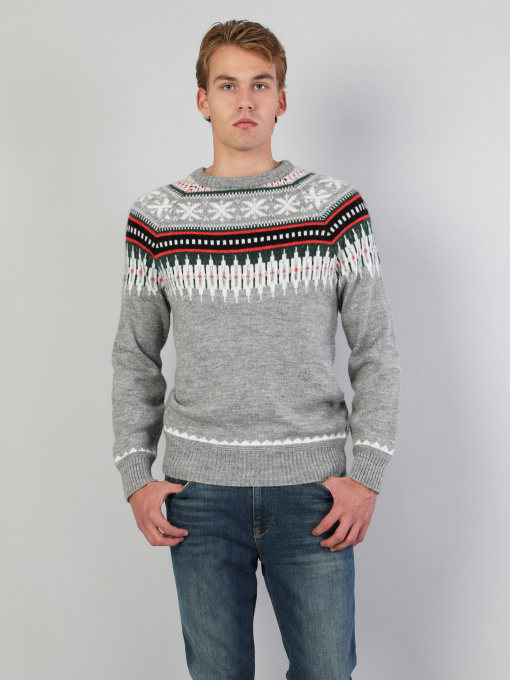 Джемпер Colin’s модель CL1045241LGM Фото