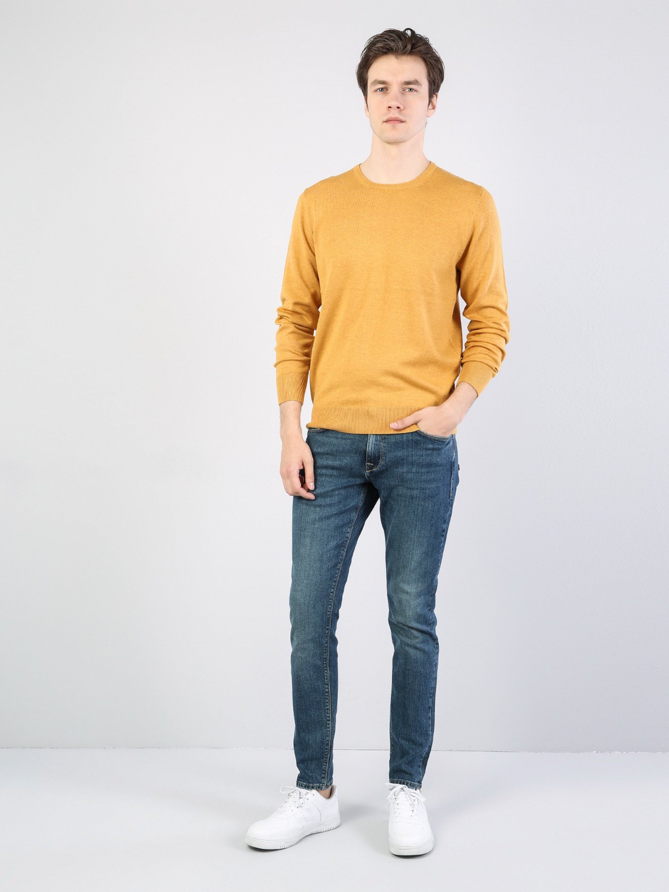 Джемпер Colin’s модель CL1023186YLM Фото