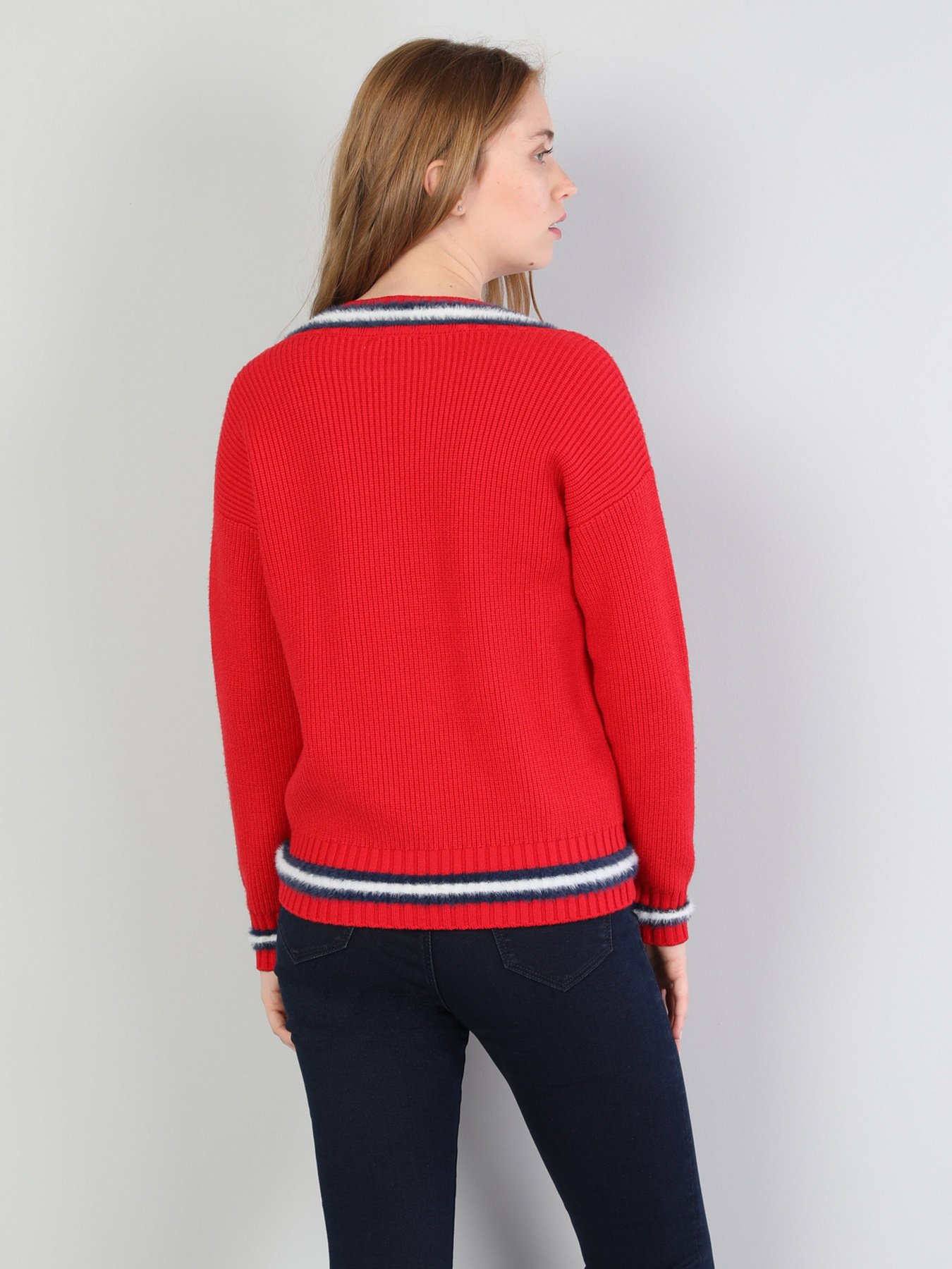 Джемпер Colin’s модель CL1045616RED Фото