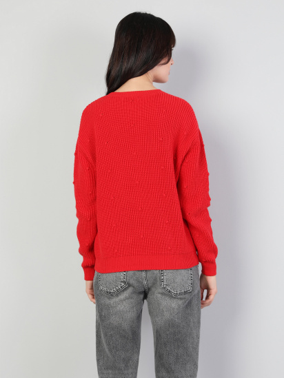 Свитер Colin’s модель CL1045706RED — фото - INTERTOP