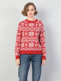 Джемпер Colin’s модель CL1046048RED Фото