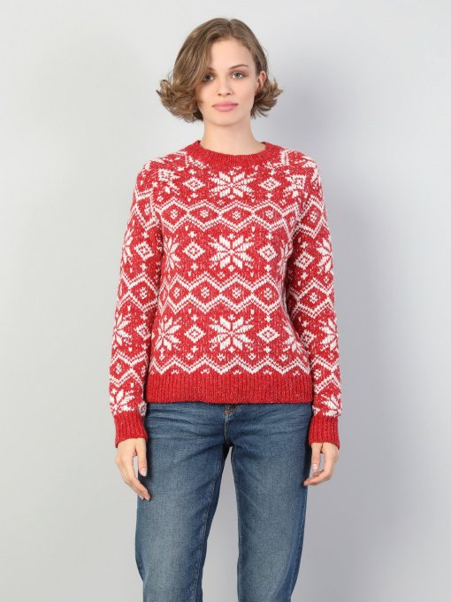 Джемпер Colin’s модель CL1046048RED Фото