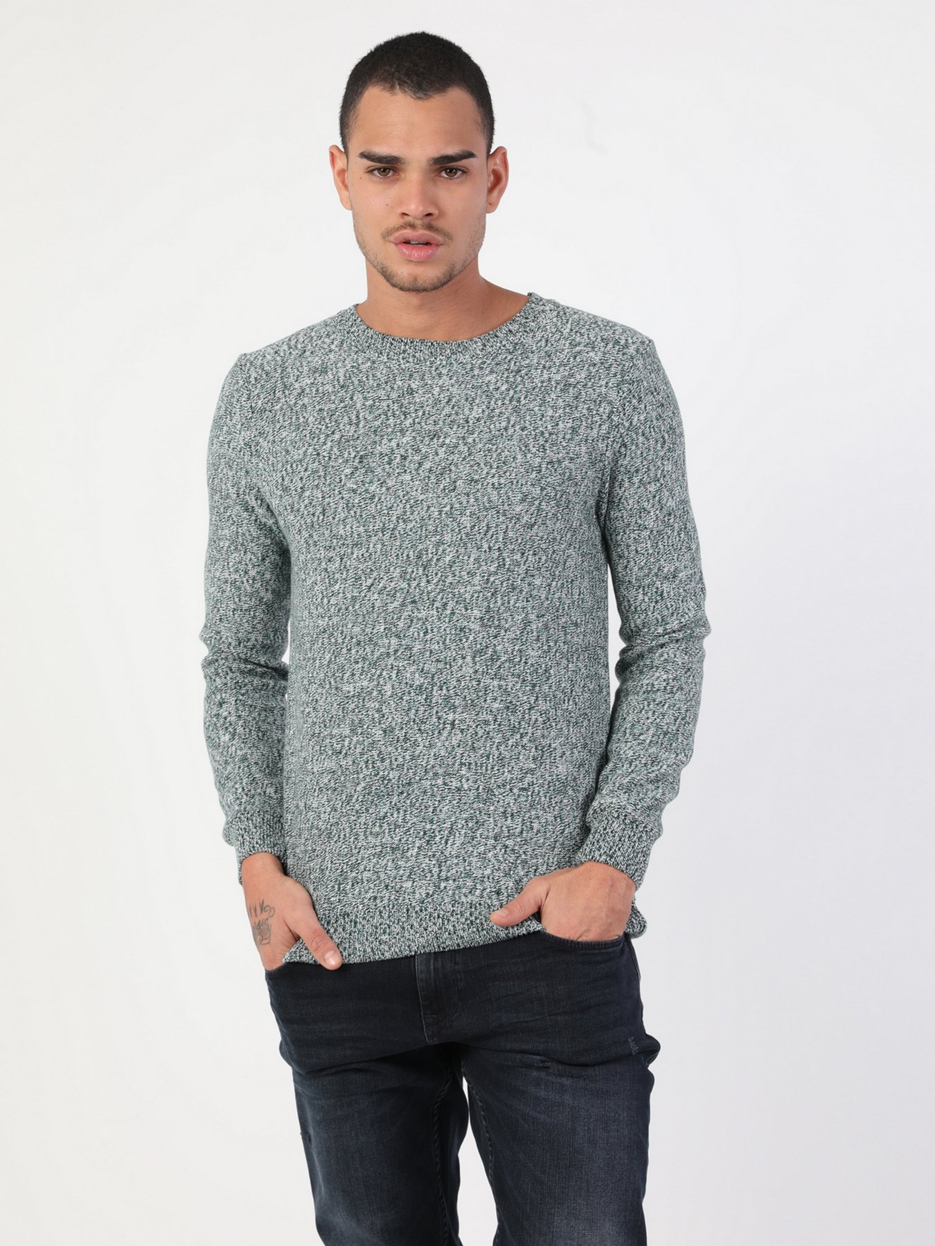 Джемпер Colin’s модель CL1046303GRM Фото