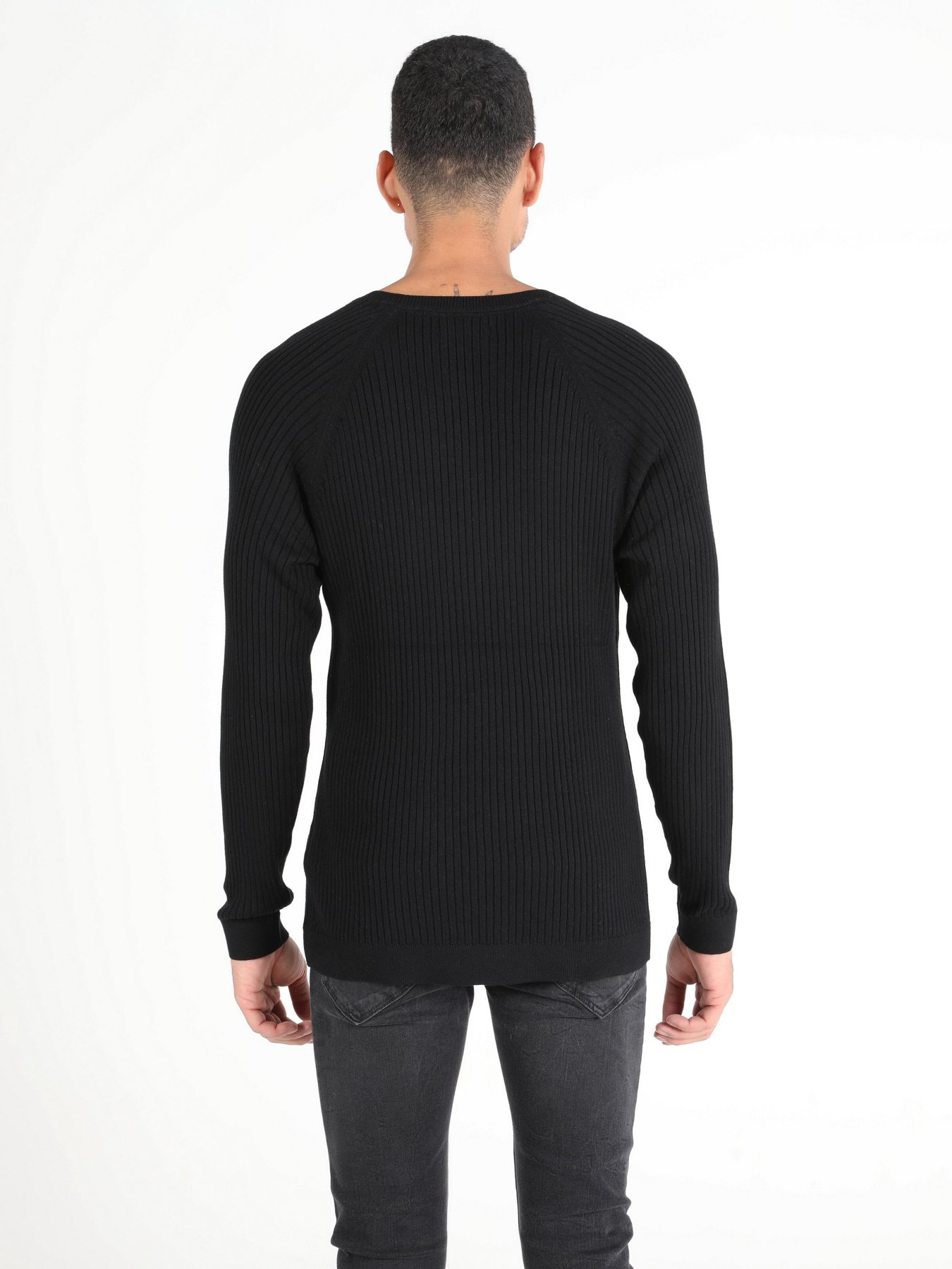 Джемпер Colin’s модель CL1050110BLK Фото