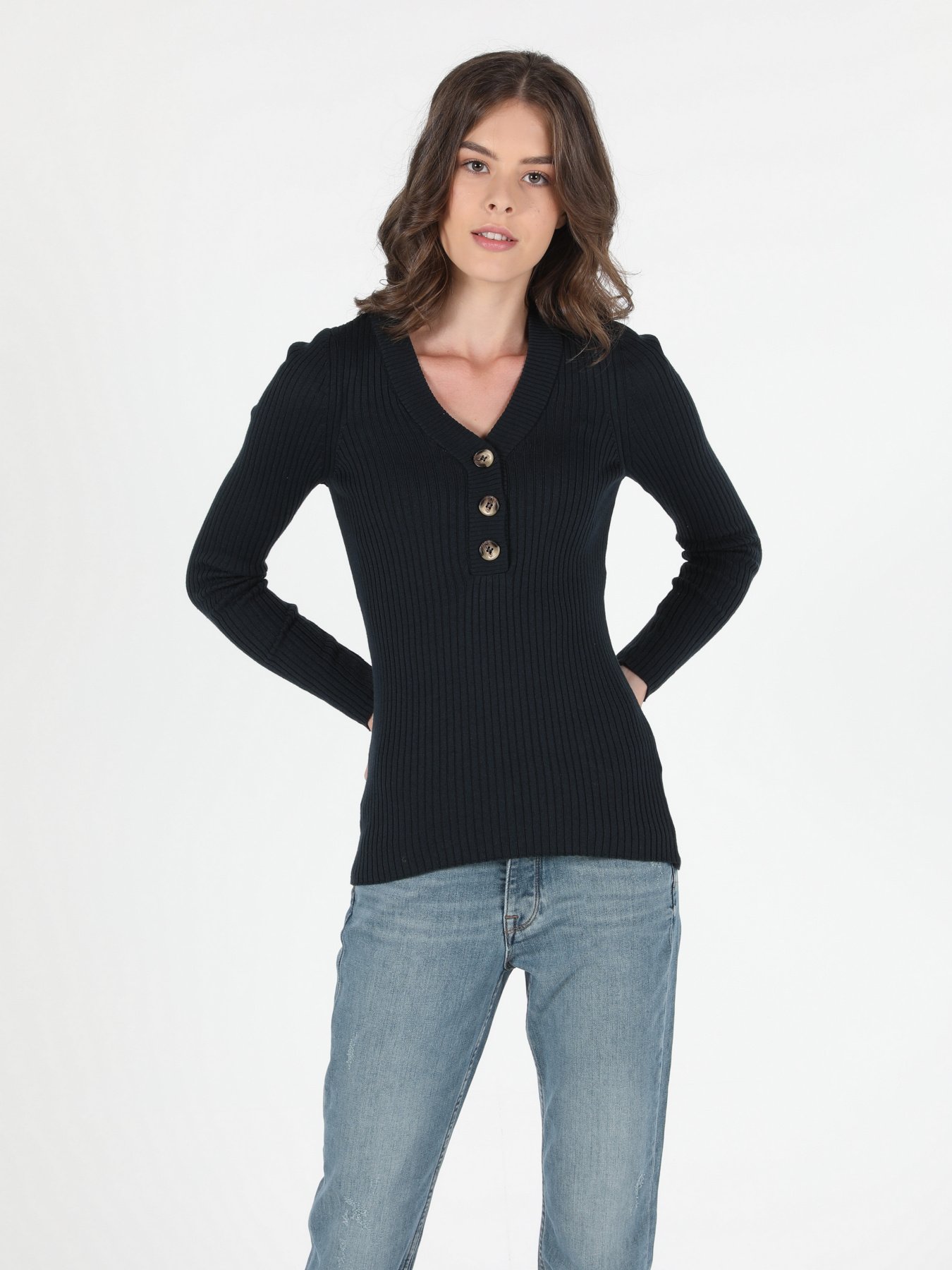 Джемпер Colin’s модель CL1050541NAV Фото