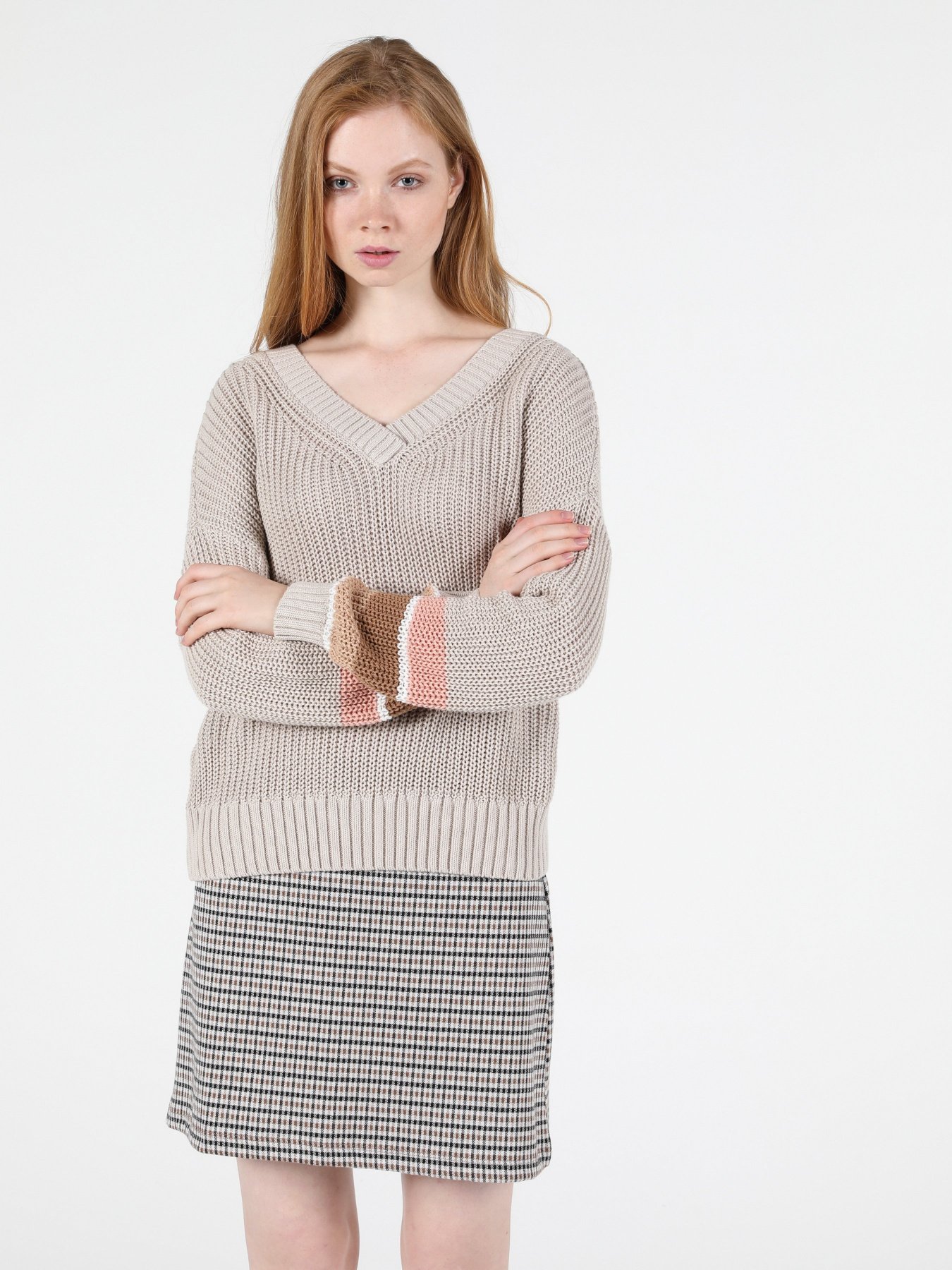 Свитер Colin’s модель CL1050544BEI Фото