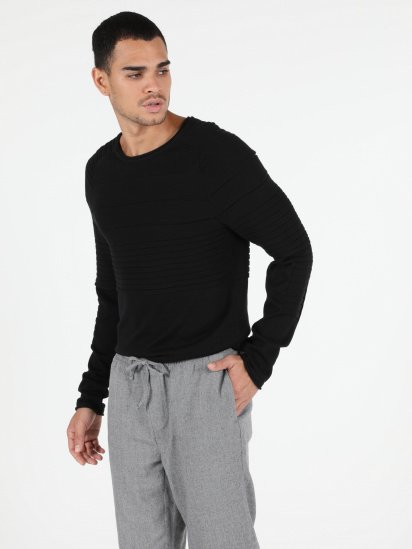 Светр Colin’s модель CL1050729BLK — фото 3 - INTERTOP