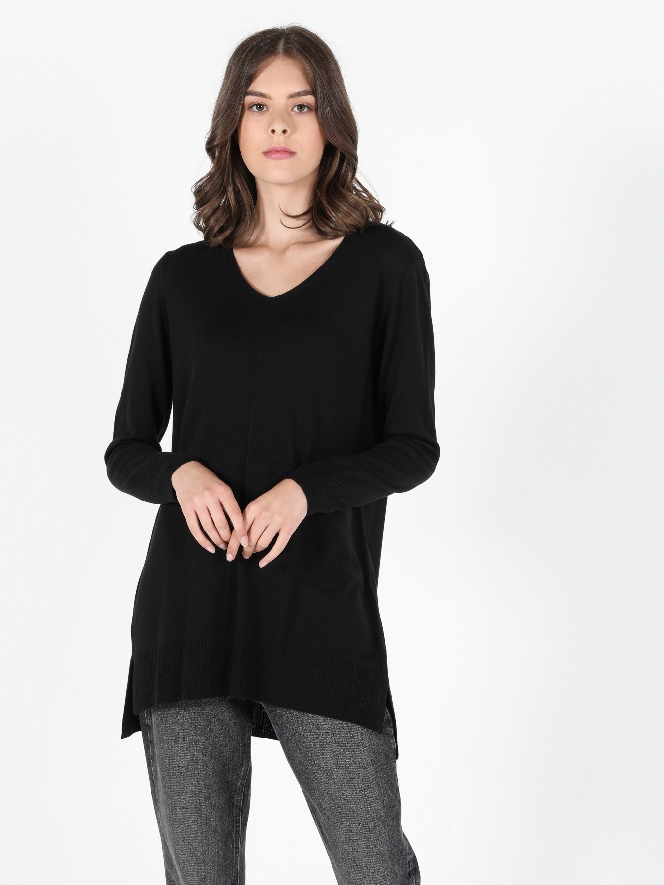 Джемпер Colin’s модель CL1050997BLK Фото