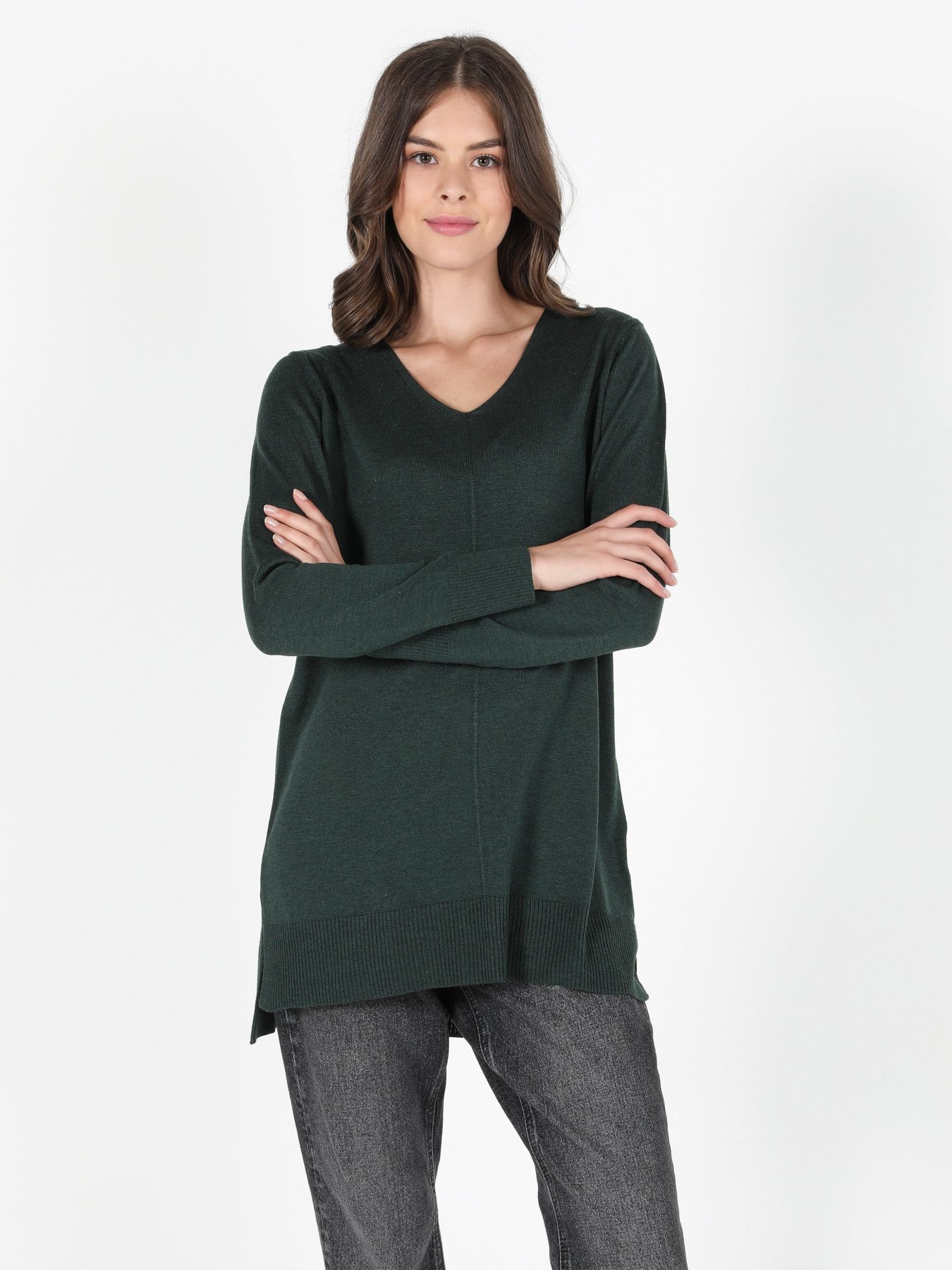 Джемпер Colin’s модель CL1050997PGR Фото