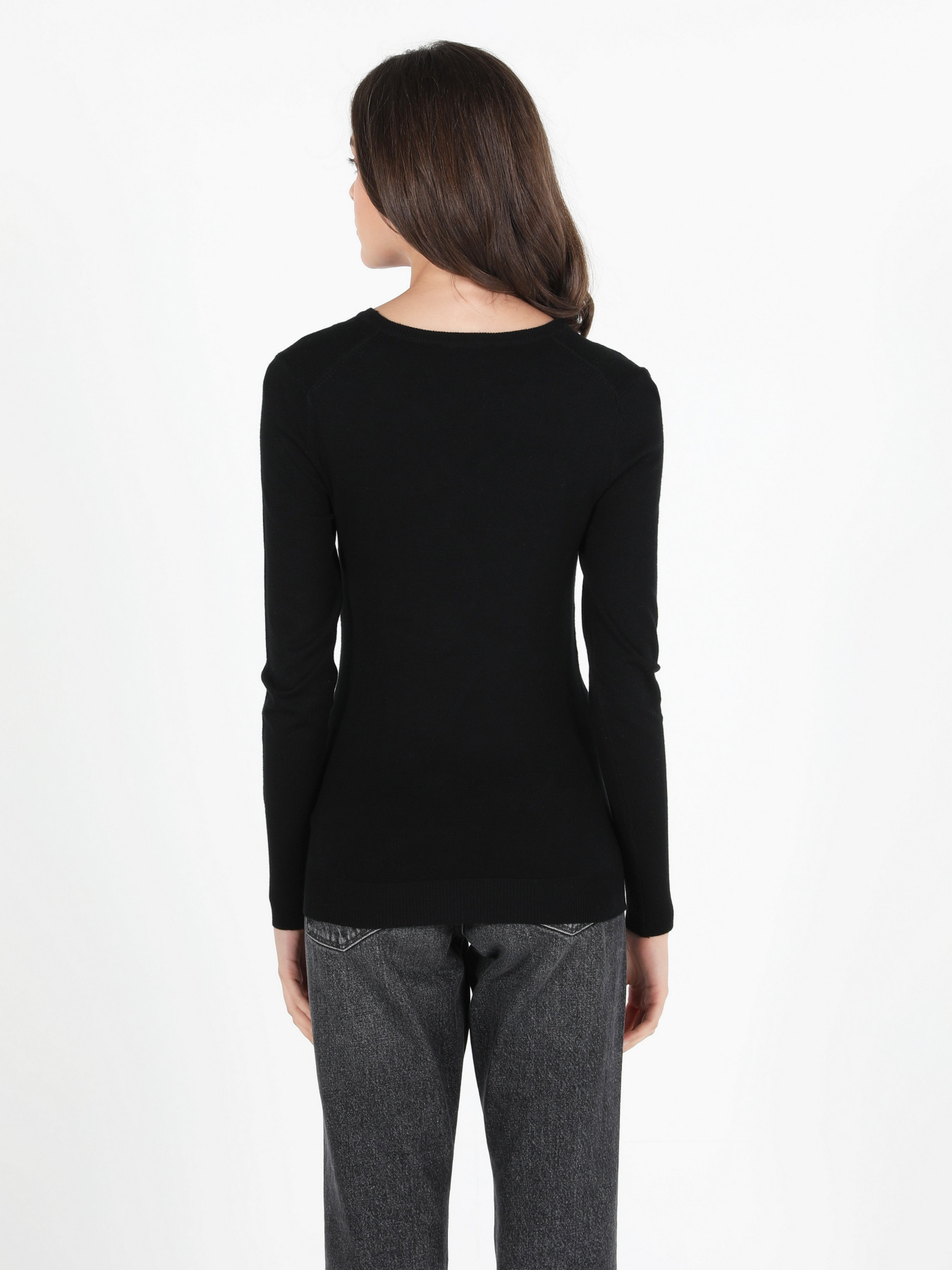 Джемпер Colin’s модель CL1051086BLK Фото