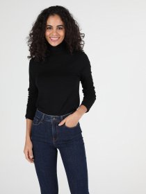 Водолазка Colin’s модель CL1051087BLK Водолазка Colin’s модель CL1051087BLK Фото