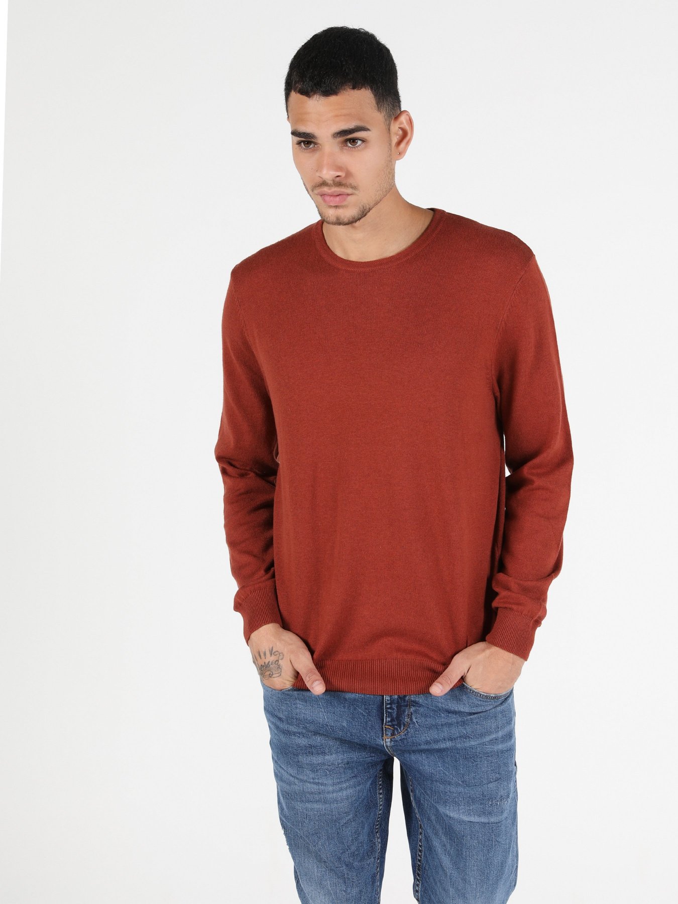 Джемпер Colin’s модель CL1051445COR Джемпер Colin’s модель CL1051445COR Фото