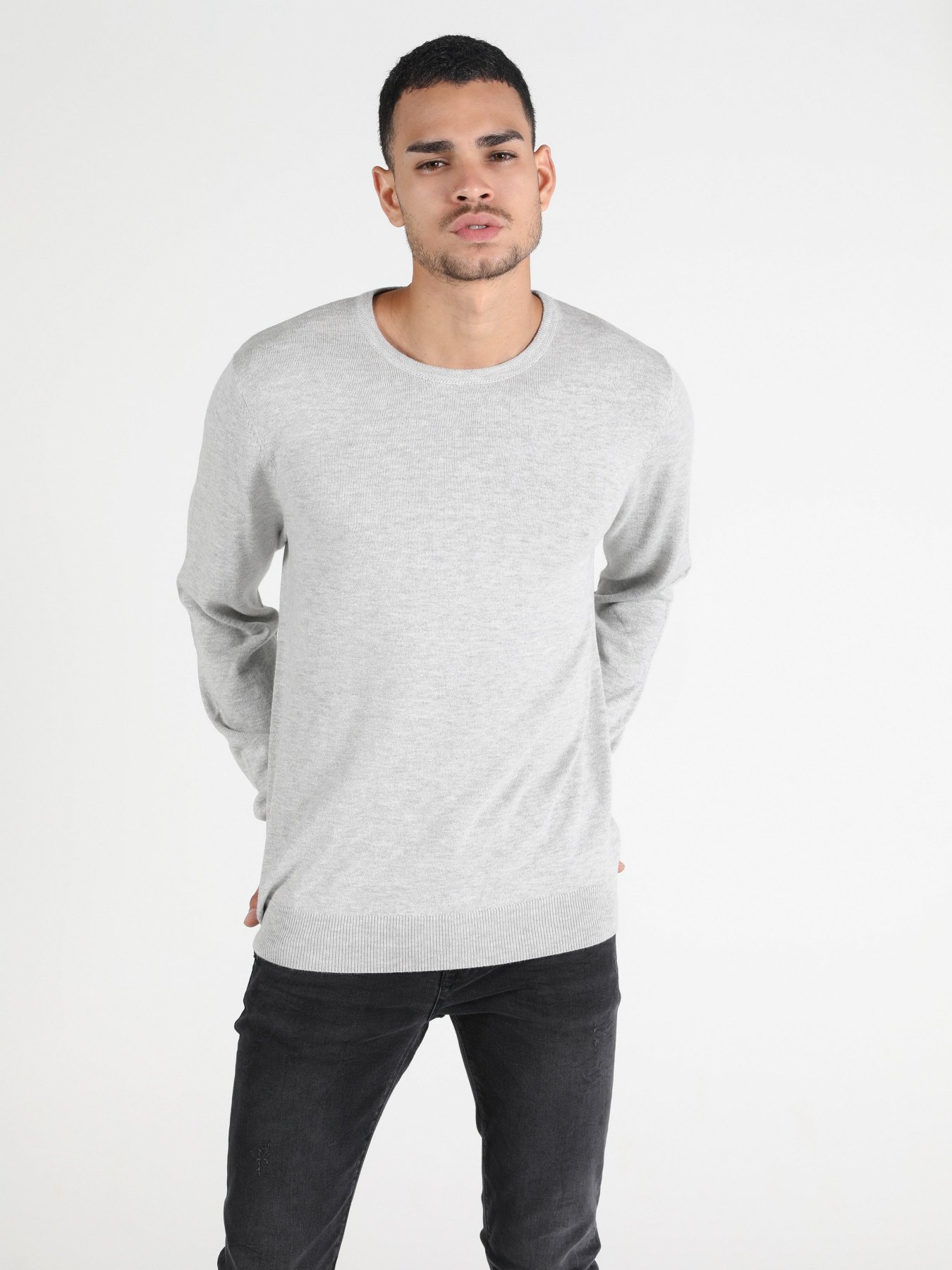 Джемпер Colin’s модель CL1051445LGM Фото