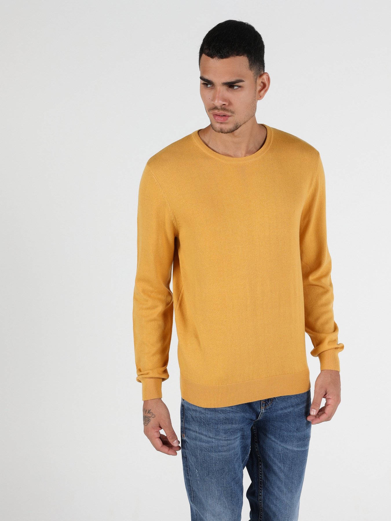 Джемпер Colin’s модель CL1051445YLM Фото