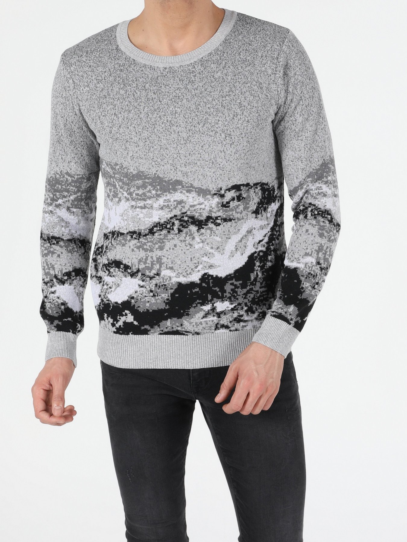 Джемпер Colin’s модель CL1051560GRA Фото