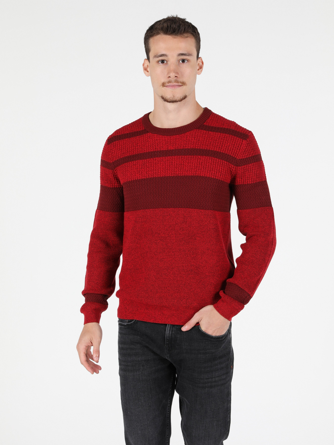 Джемпер Colin’s модель CL1051566RED Фото