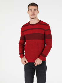 Джемпер Colin’s модель CL1051566RED Фото