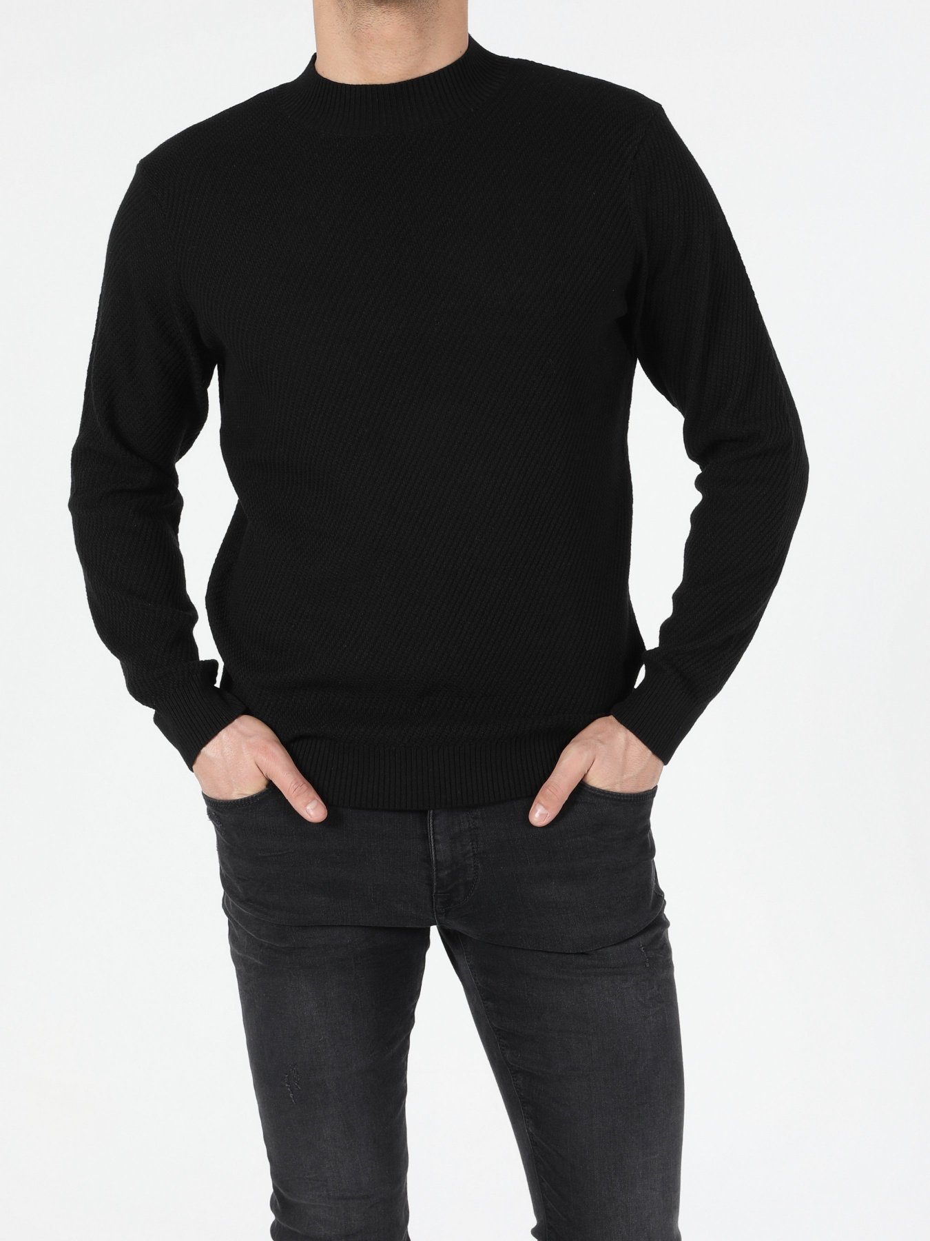 Джемпер Colin’s модель CL1052173BLK Фото