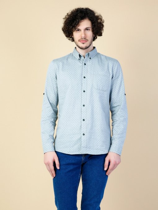 Рубашка повседневная Colin’s модель CL1032558GRN Фото