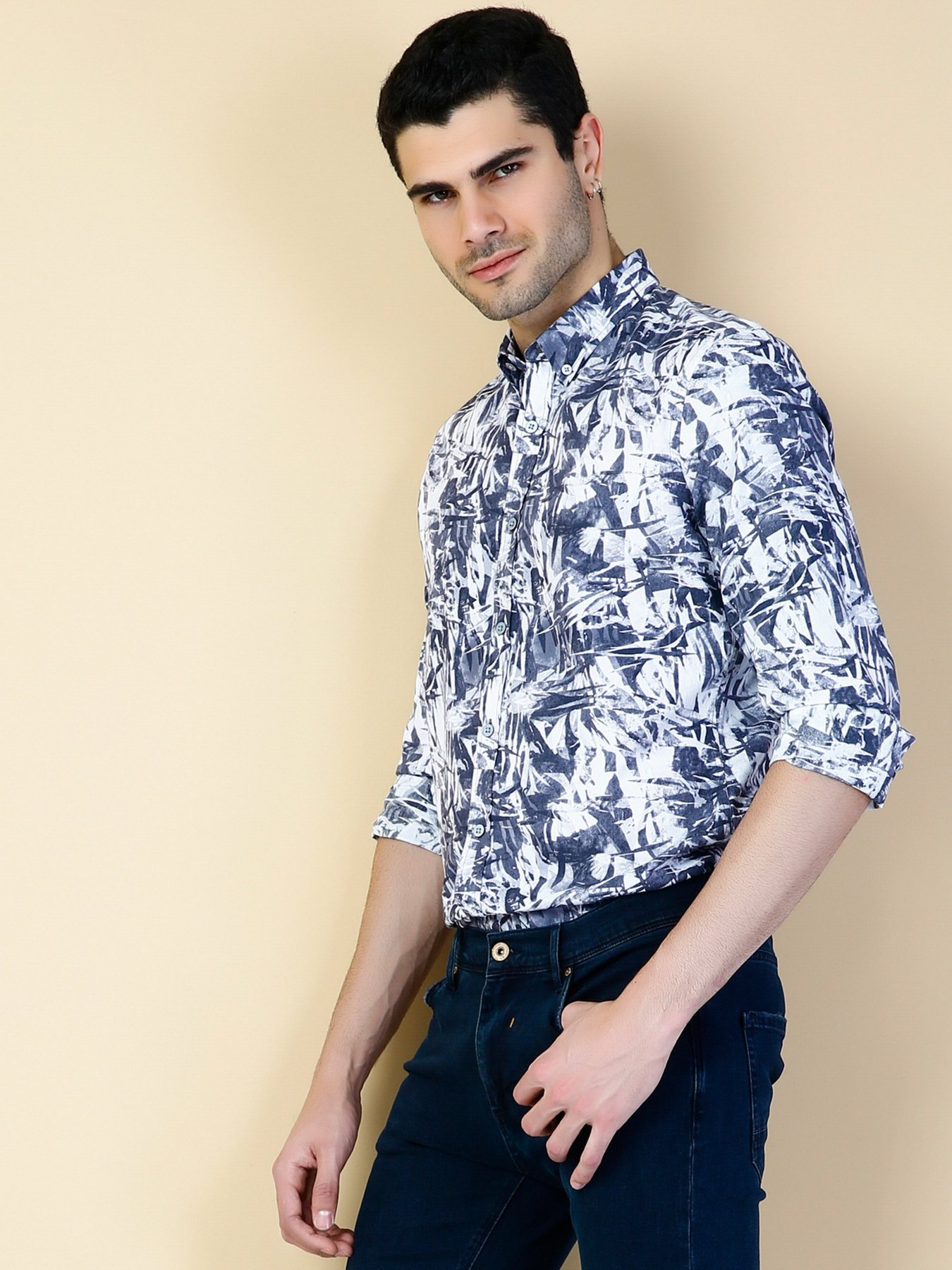 Сорочка Colin’s модель CL1033215GRA Фото