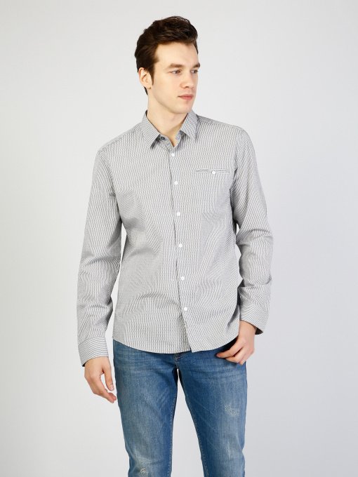 Сорочка Colin’s модель CL1033245GRA Фото