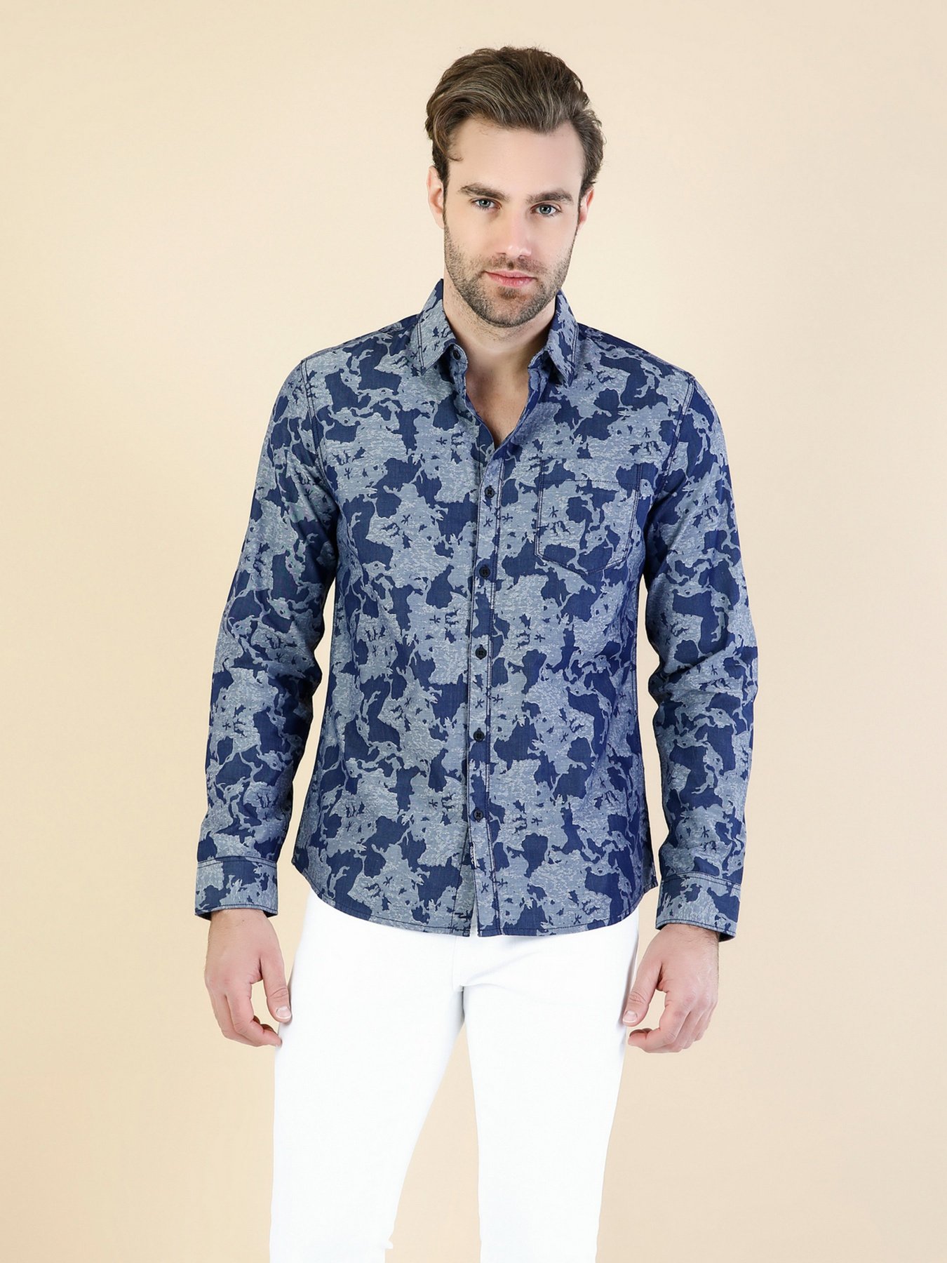 Сорочка Colin’s модель CL1033282NAV Фото