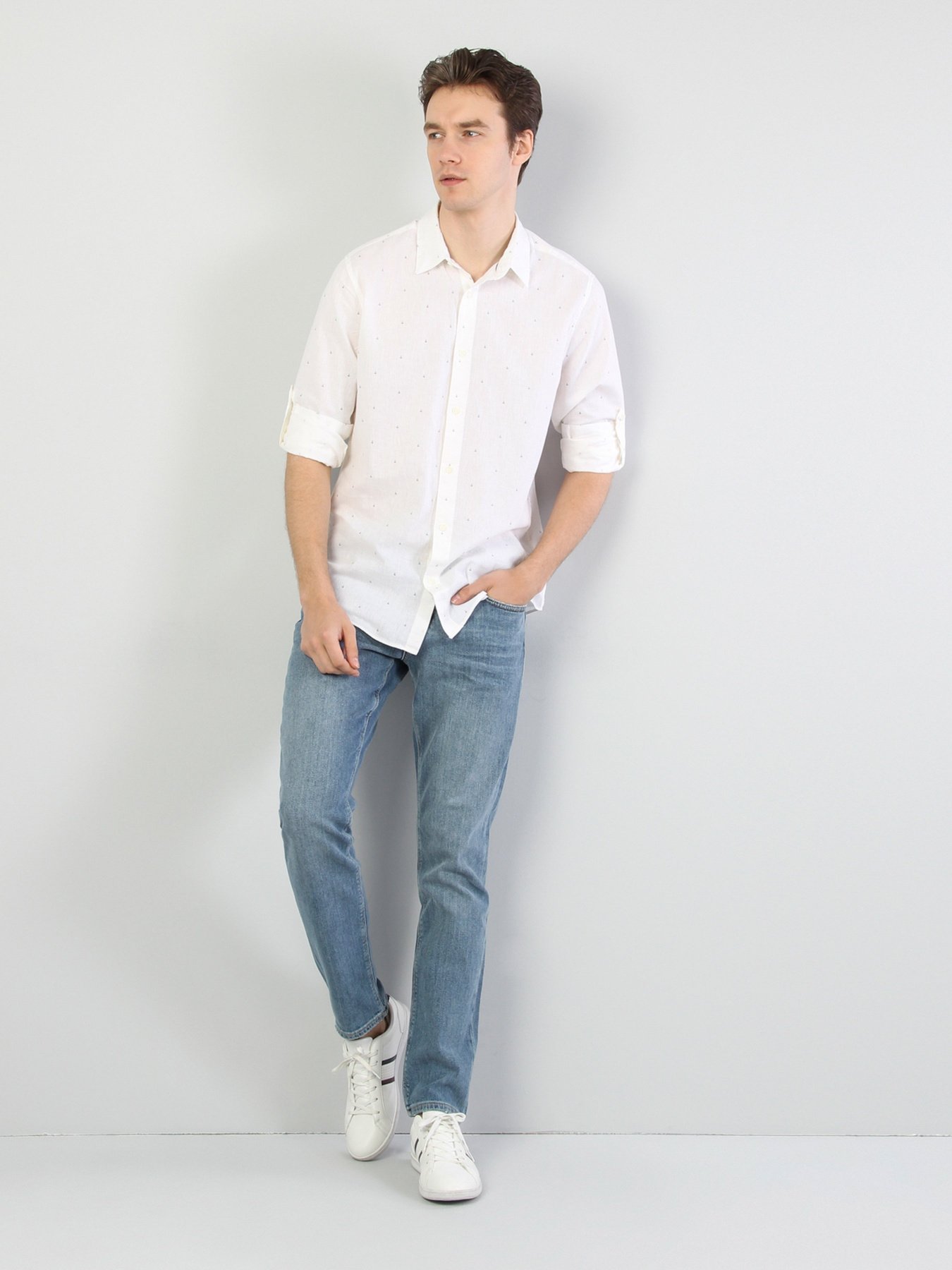 Рубашка Colin’s модель CL1033324WHT Фото