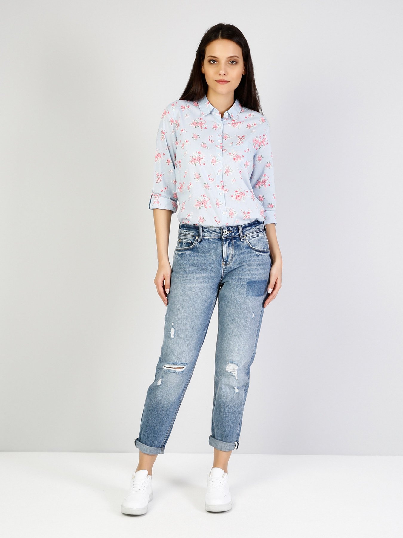 Рубашка повседневная Colin’s модель CL1033373BLE Фото