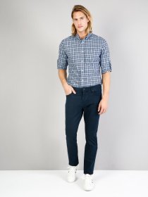 Рубашка повседневная Colin’s модель CL1034261BLE Рубашка повседневная Colin’s модель CL1034261BLE Фото