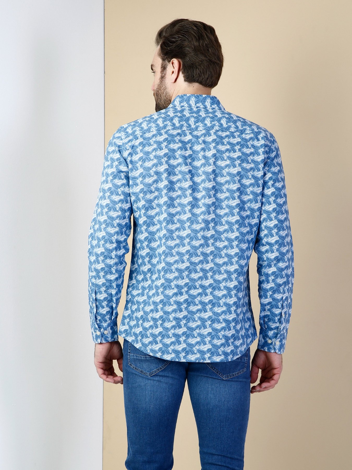 Рубашка повседневная Colin’s модель CL1034280LIV Рубашка повседневная Colin’s модель CL1034280LIV Фото