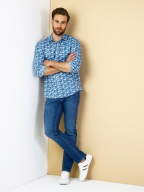 Рубашка повседневная Colin’s модель CL1034280LIV Рубашка повседневная Colin’s модель CL1034280LIV Фото