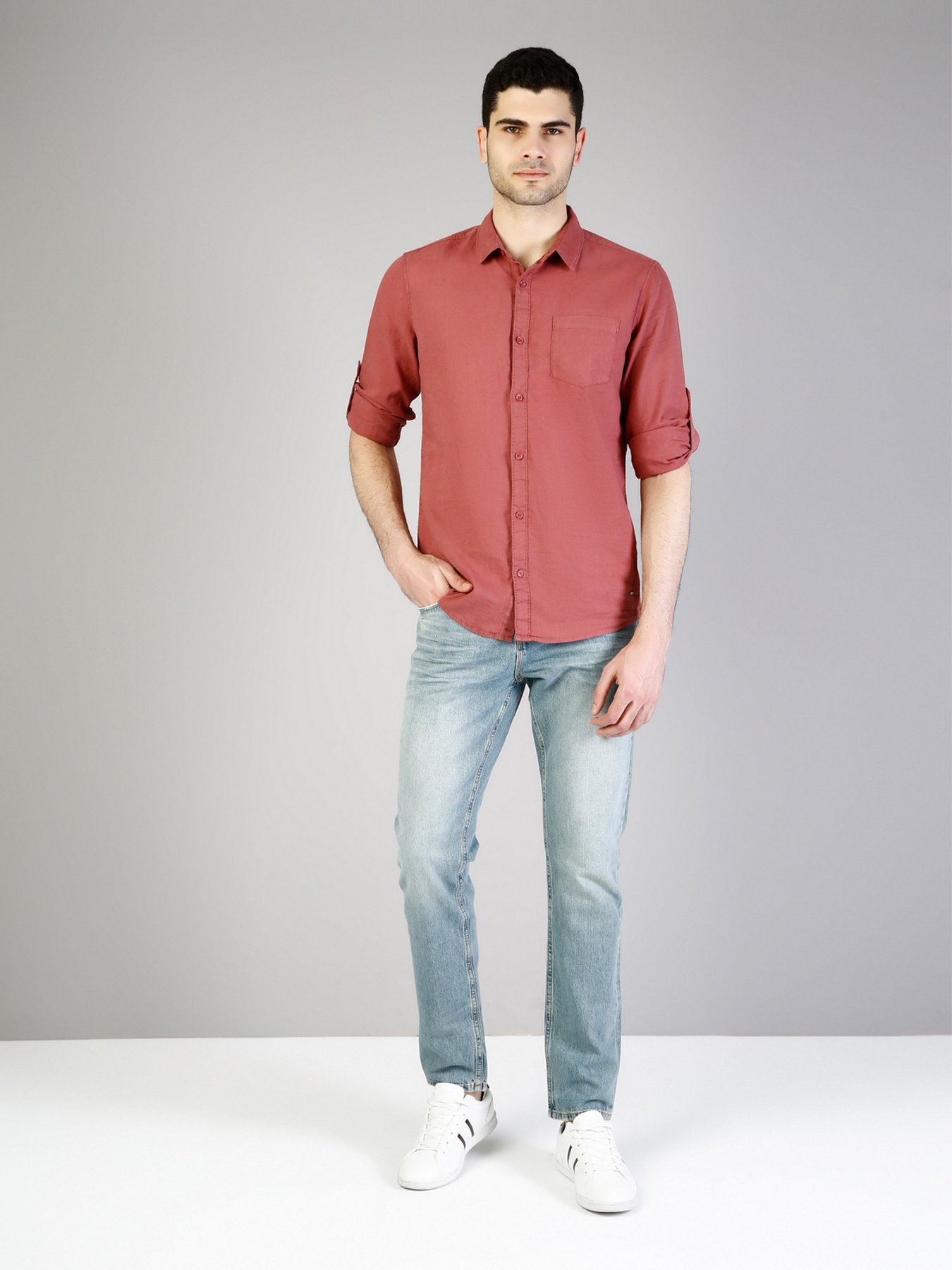 Рубашка повседневная Colin’s модель CL1034283DPR Фото